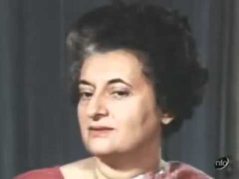 Indira Gandhi’s interview